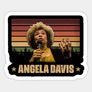Embrace the Revolution Davis Symbolic Tee for Social Reformers Sticker